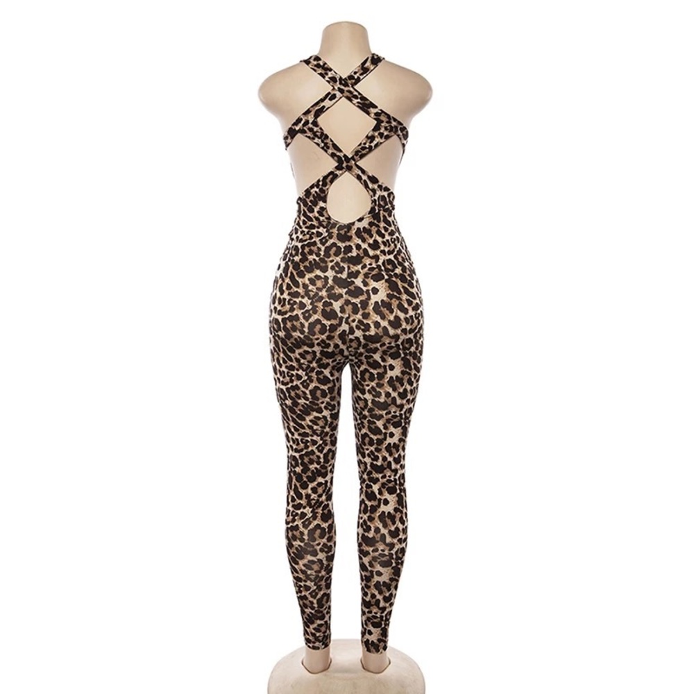 House 0f Styles leopard jumpsuit